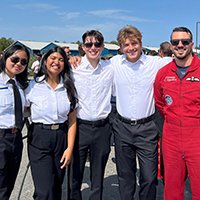 Snowbirds take flight at the Peterborough Airport